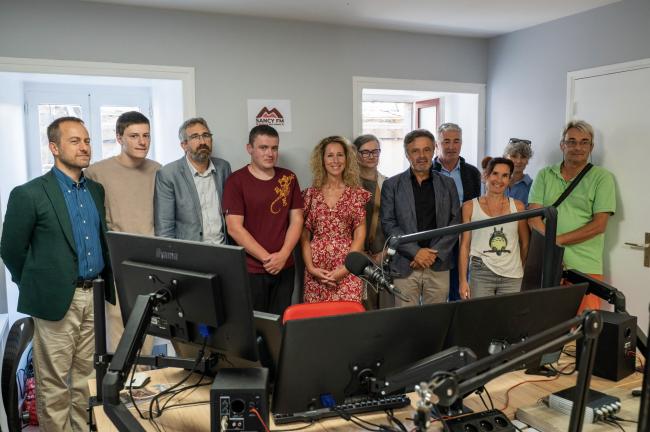 Inauguration: Sancy FM en direct depuis son nouveau studio