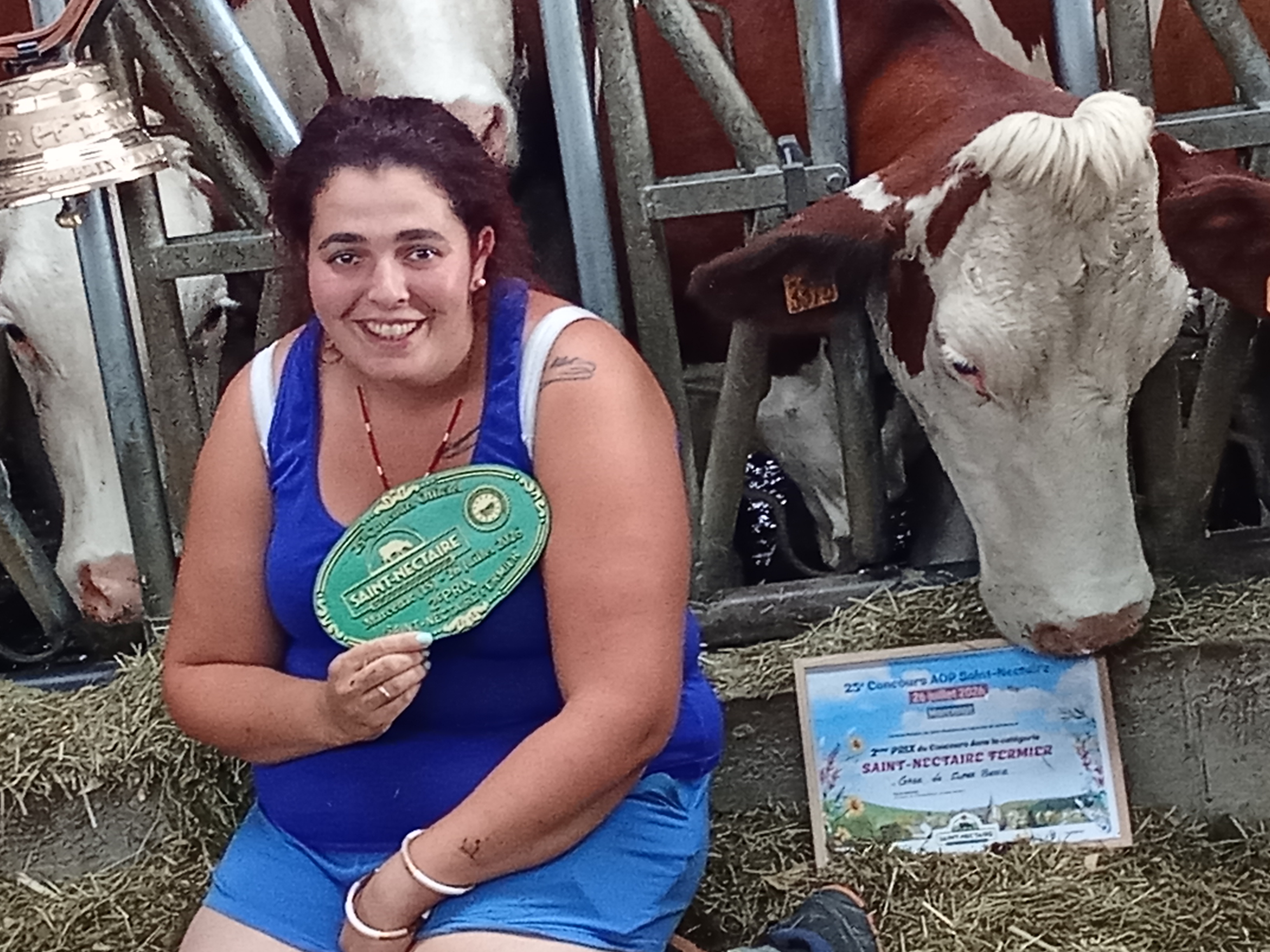 Ferme d'Elora et Loïc: 2ème pour le Saint-Nectaire fermier 2026